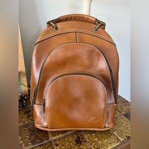 Patricia Nash Leather Alencon Small Backpack